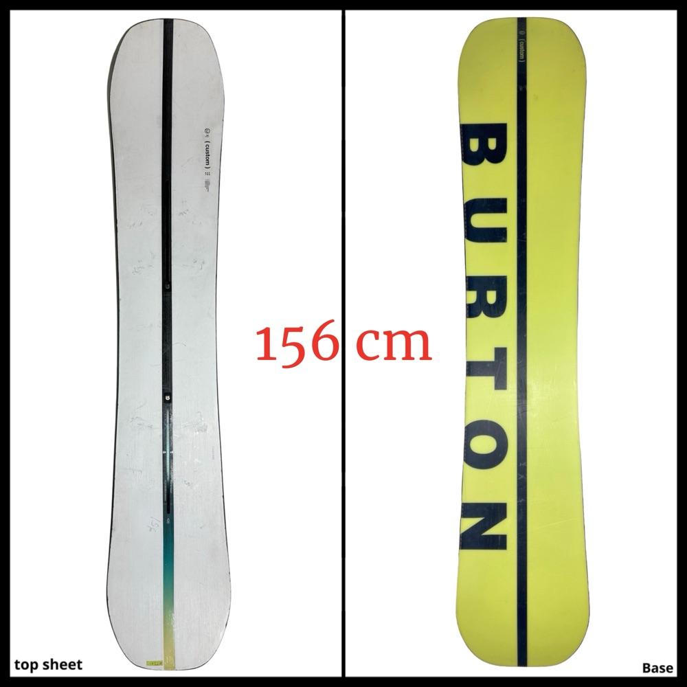 #2261 Burton Custom Flying V Mens Snowboard 156 cm