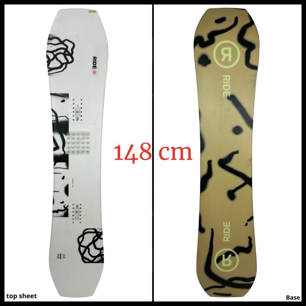 #2233 Ride Twinpig Snowboard 148 cm 2024