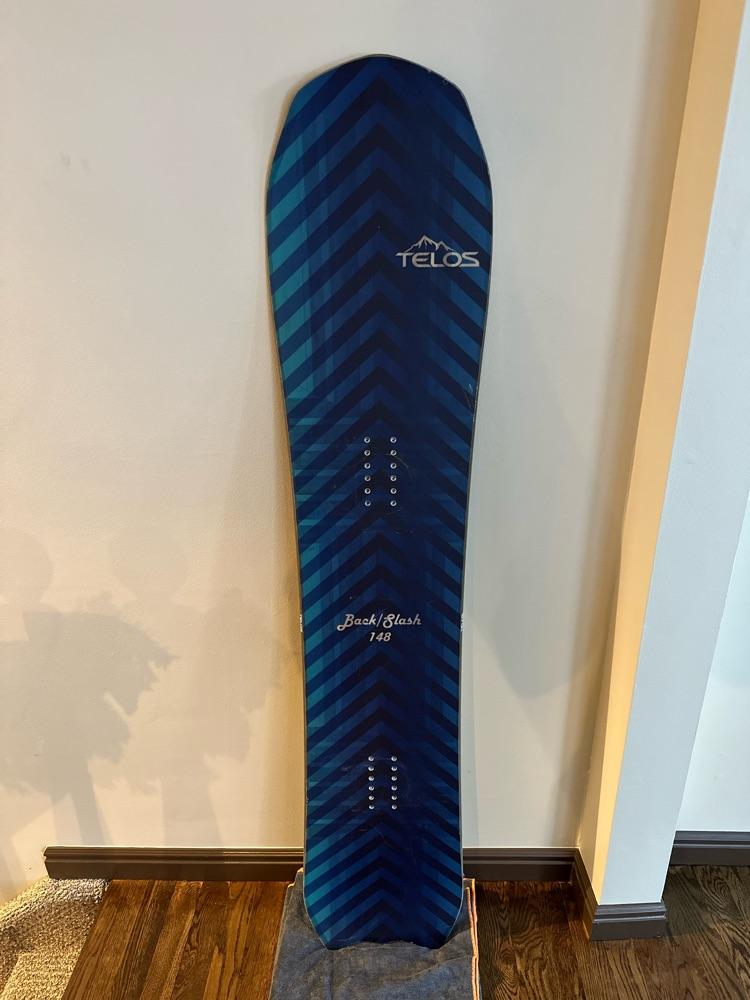 Telos Backslash 148 cm Powder Board w/ 2 Premium Binding Options