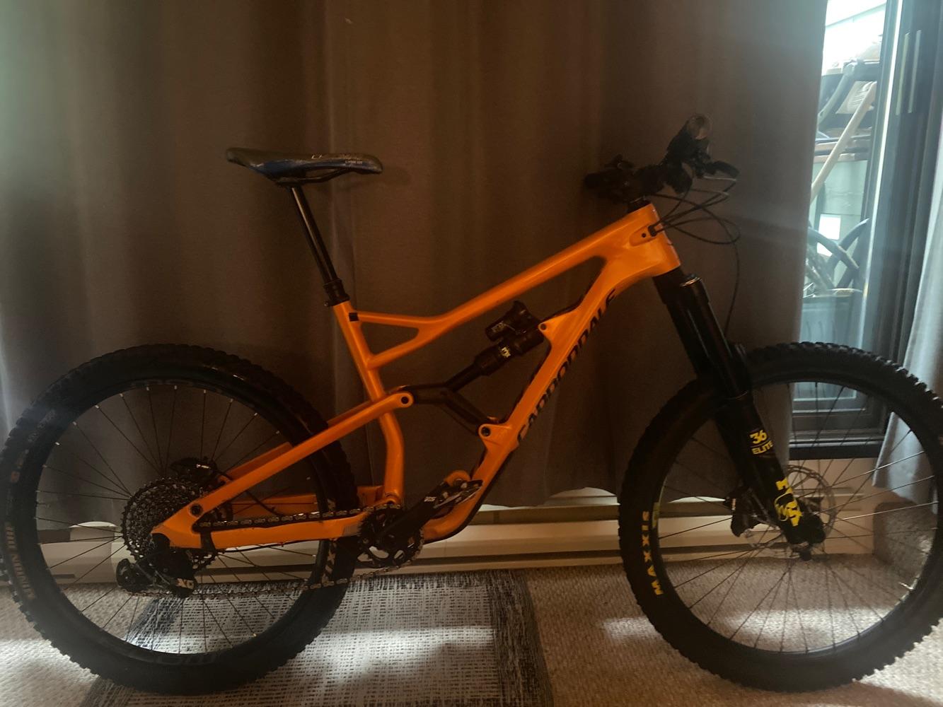 Cannondale Jekyll trail bike