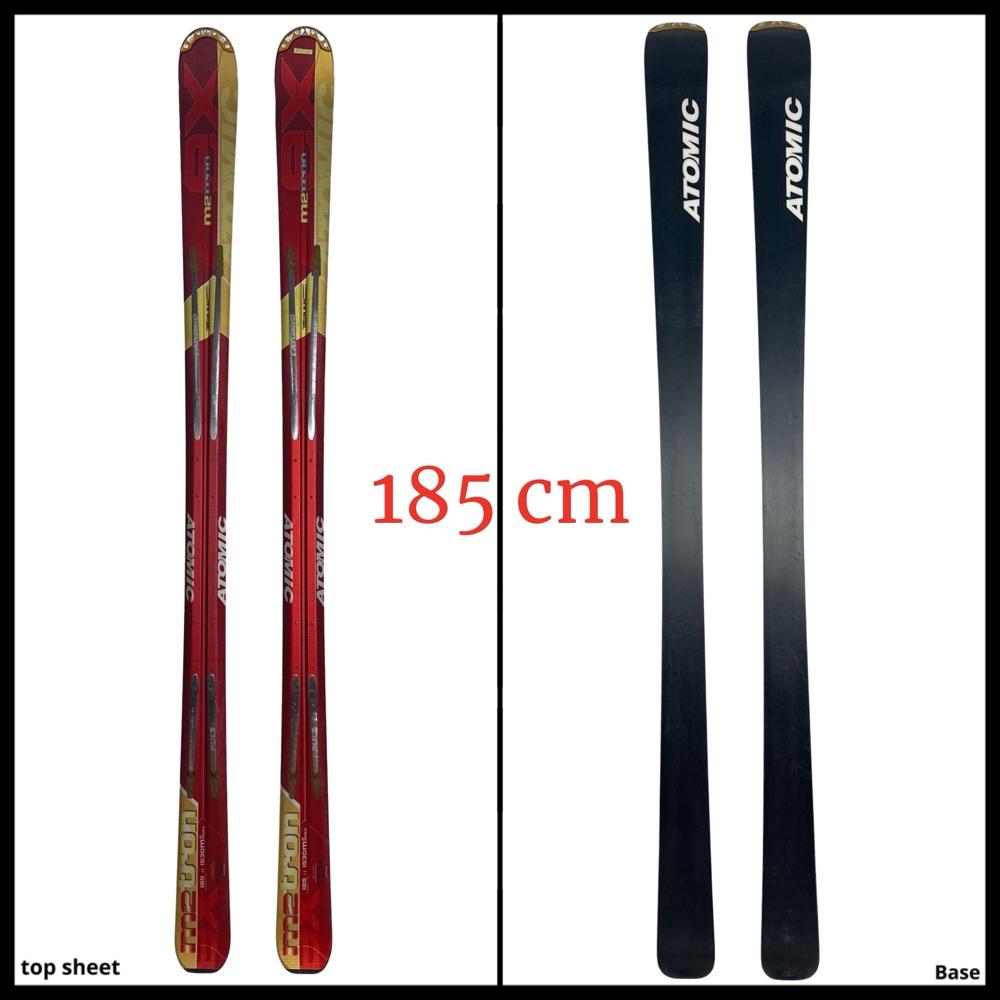 #2229 Atomic M2 Tron EX 185 cm Ski Used.