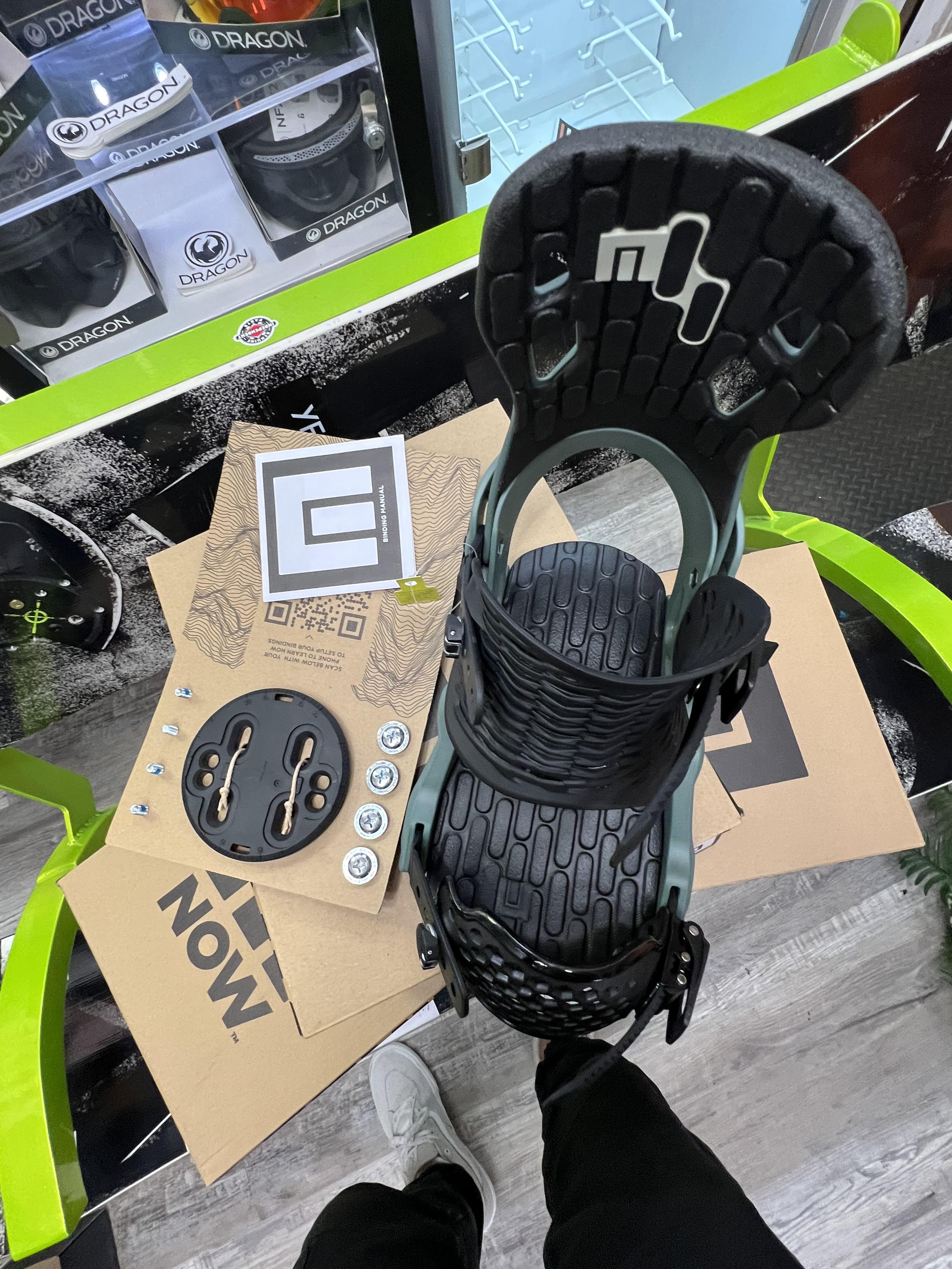 New NOW Bindings IPO Model // Clearance, Warranty, Size M, 2 Colors