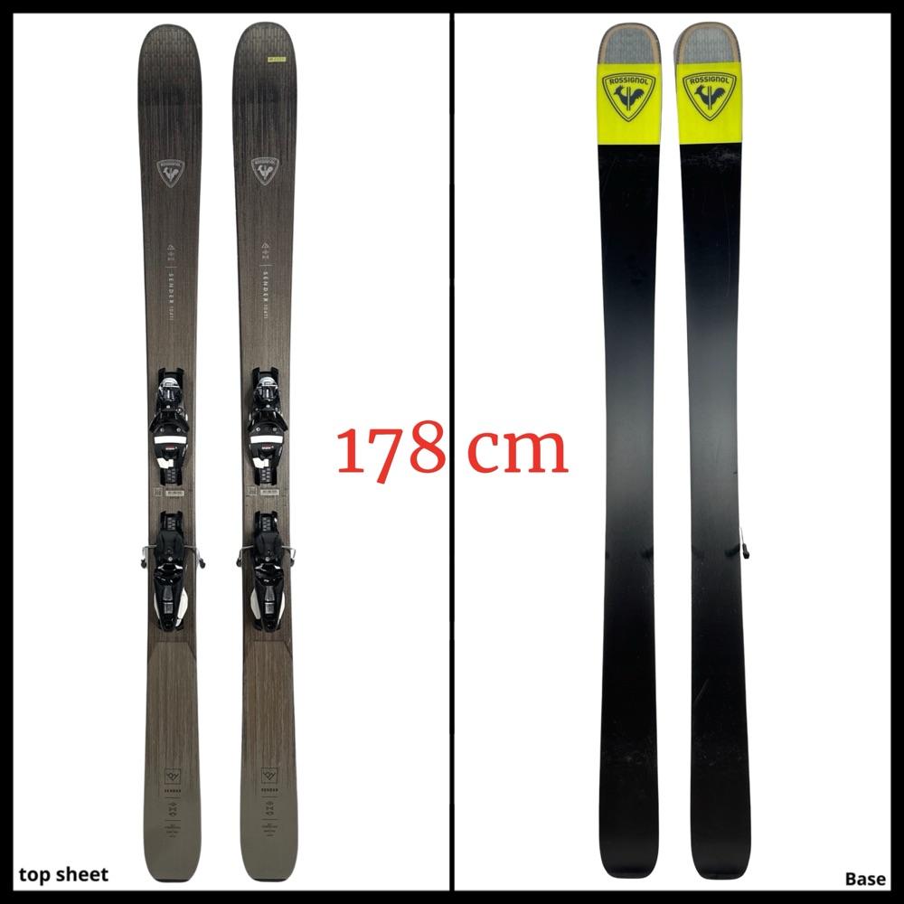 #2221 Rossignol Sender 94 Ti Skis 178 cm 2024 w/ Look NX 12 Bindings