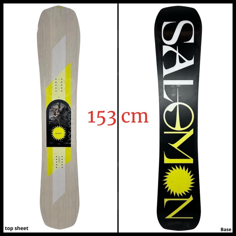 #2245 Salomon Men's Assassin Snowboard 153 cm