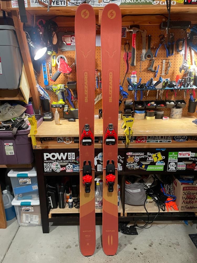 Blizzard Rustler 11 188cm + Salomon STH 16