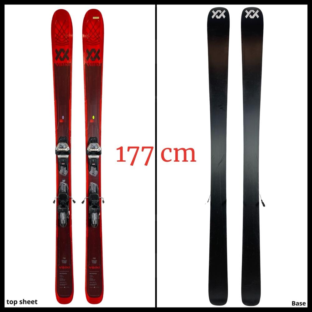 Volkl M6 Mantra Skis 177 cm 2023 w/ Marker Griffon Bindings 13