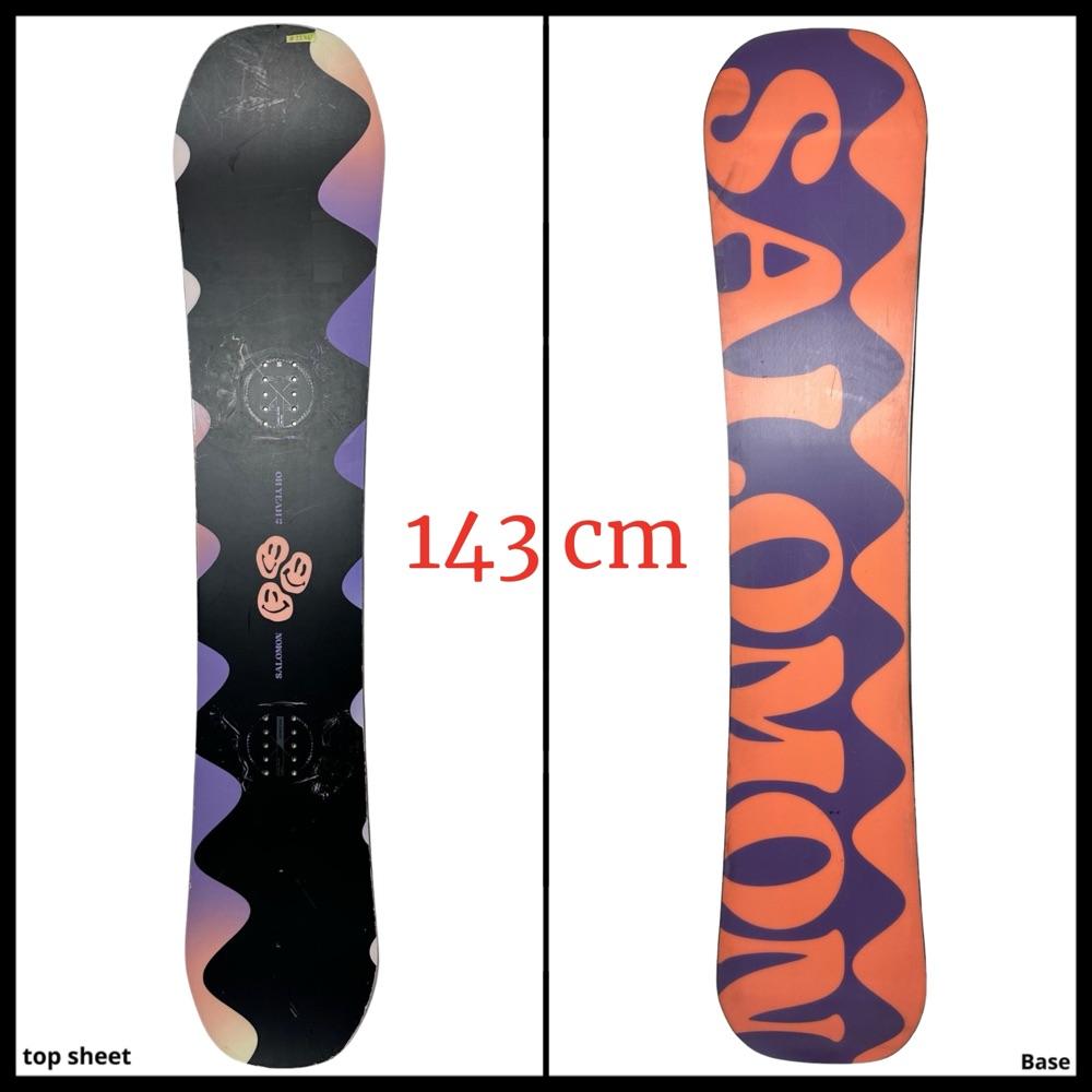 #2246 Salomon Oh Yeah Womens Snowboard 143 cm