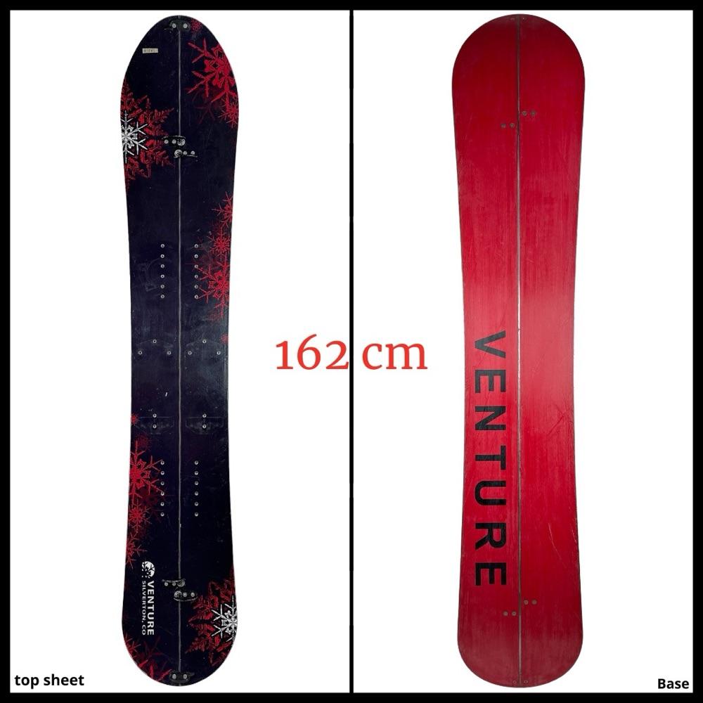 #1562 Venture Storm Mens Womens Splitboard Size 162 cm + SKINS