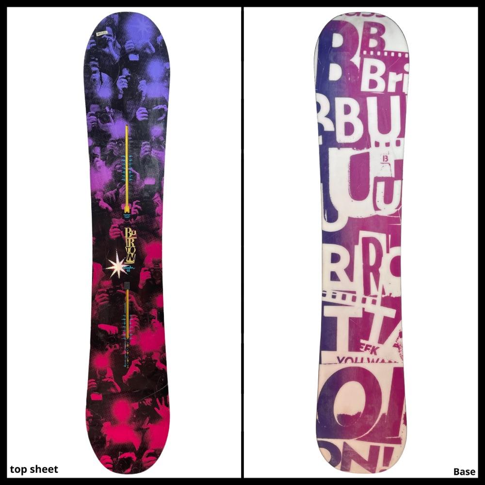 #1232 Burton Blender Womens Snowboard 148 cm