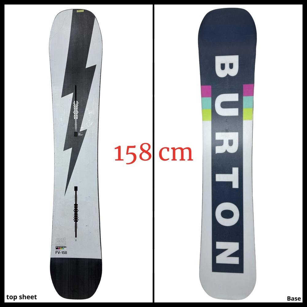 #2242 Burton Custom Flying V Men’s Snowboard Size 158 cm