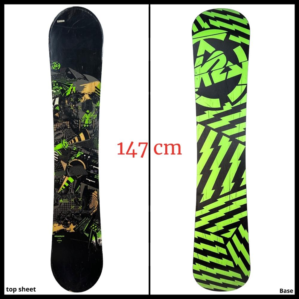 #1365 K2 Anagram Mens Snowboard 147 cm