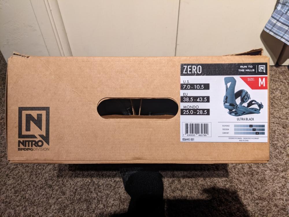 2021 Nitro Zero Air MED bindings