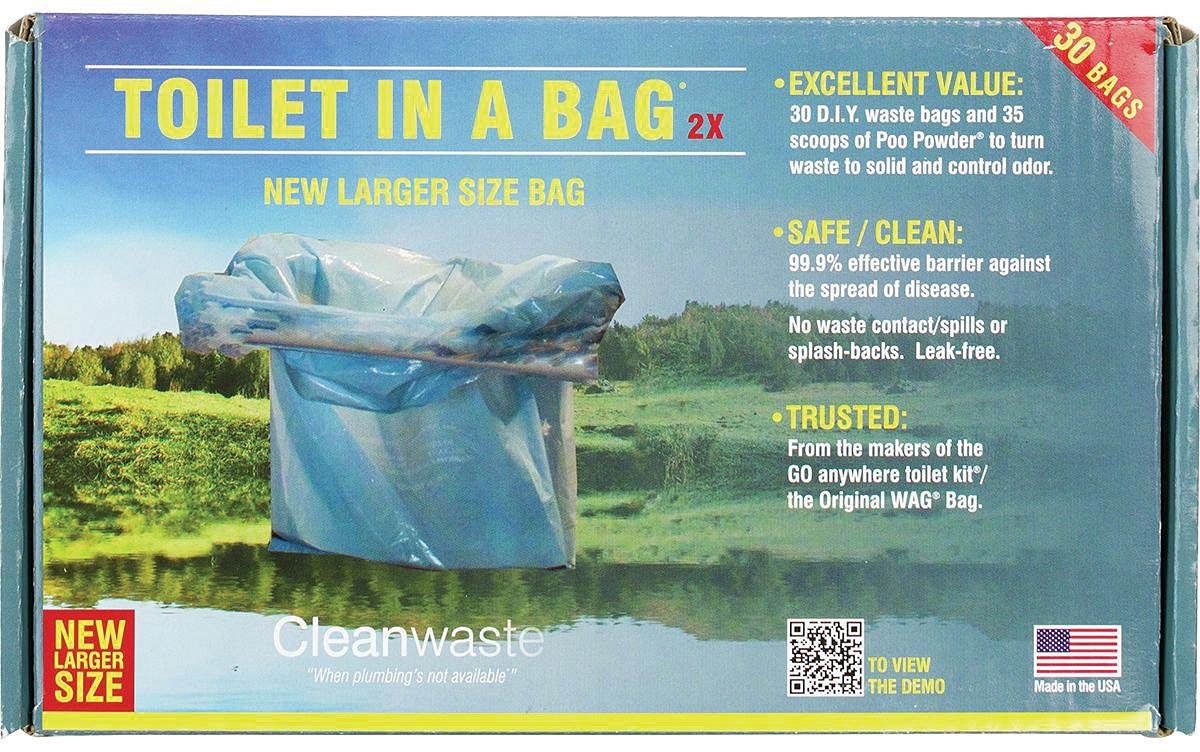 TOILET IN A BAG 30 PACK