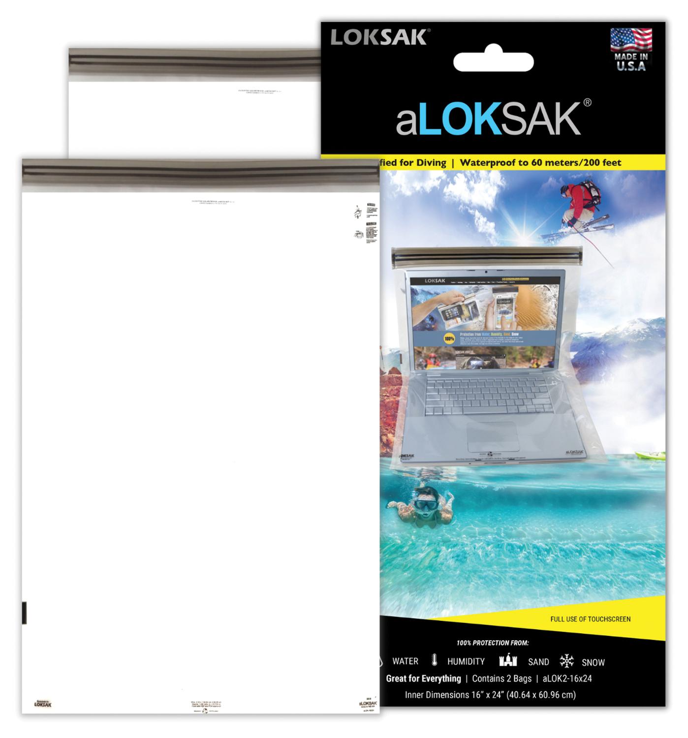 ALOKSAK BAGS 16" X 24" 2PK