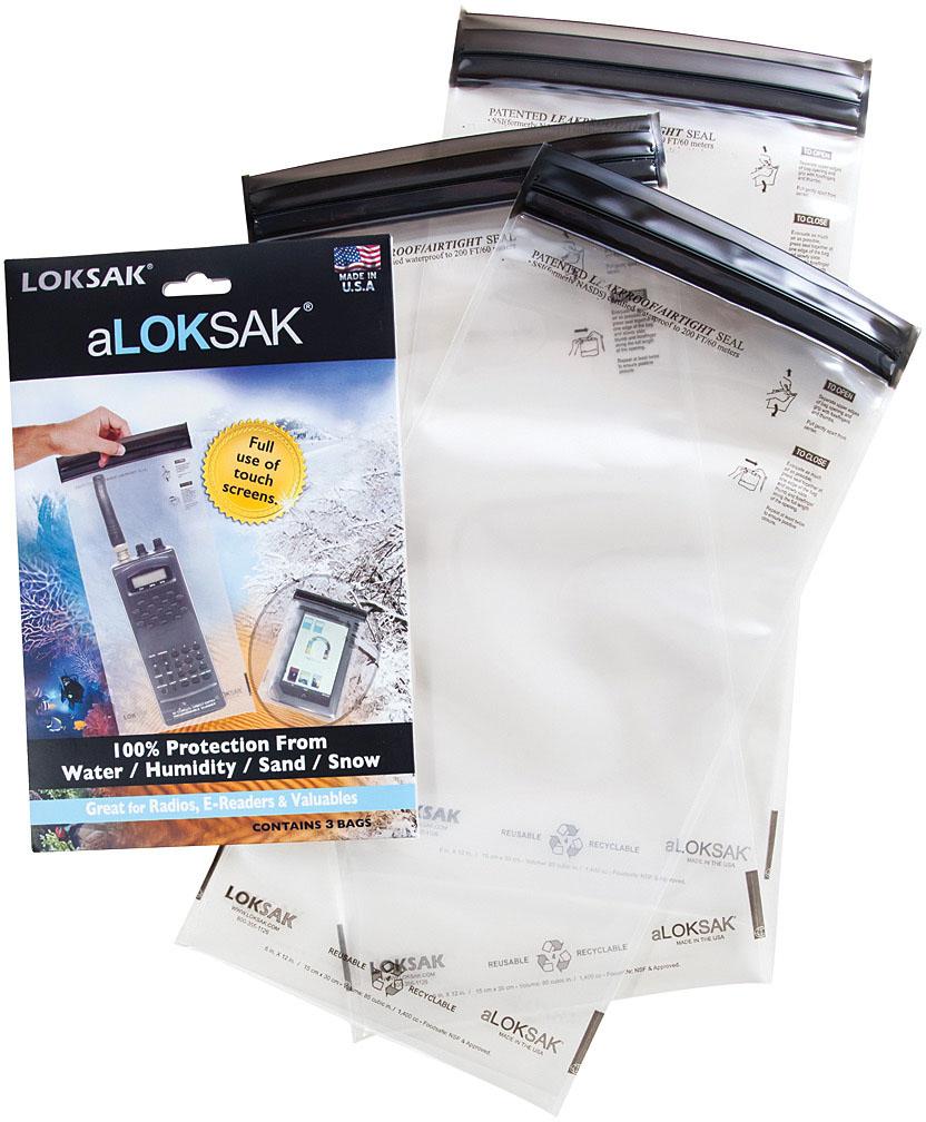 ALOKSAK BAGS 8" X 11" 2PK