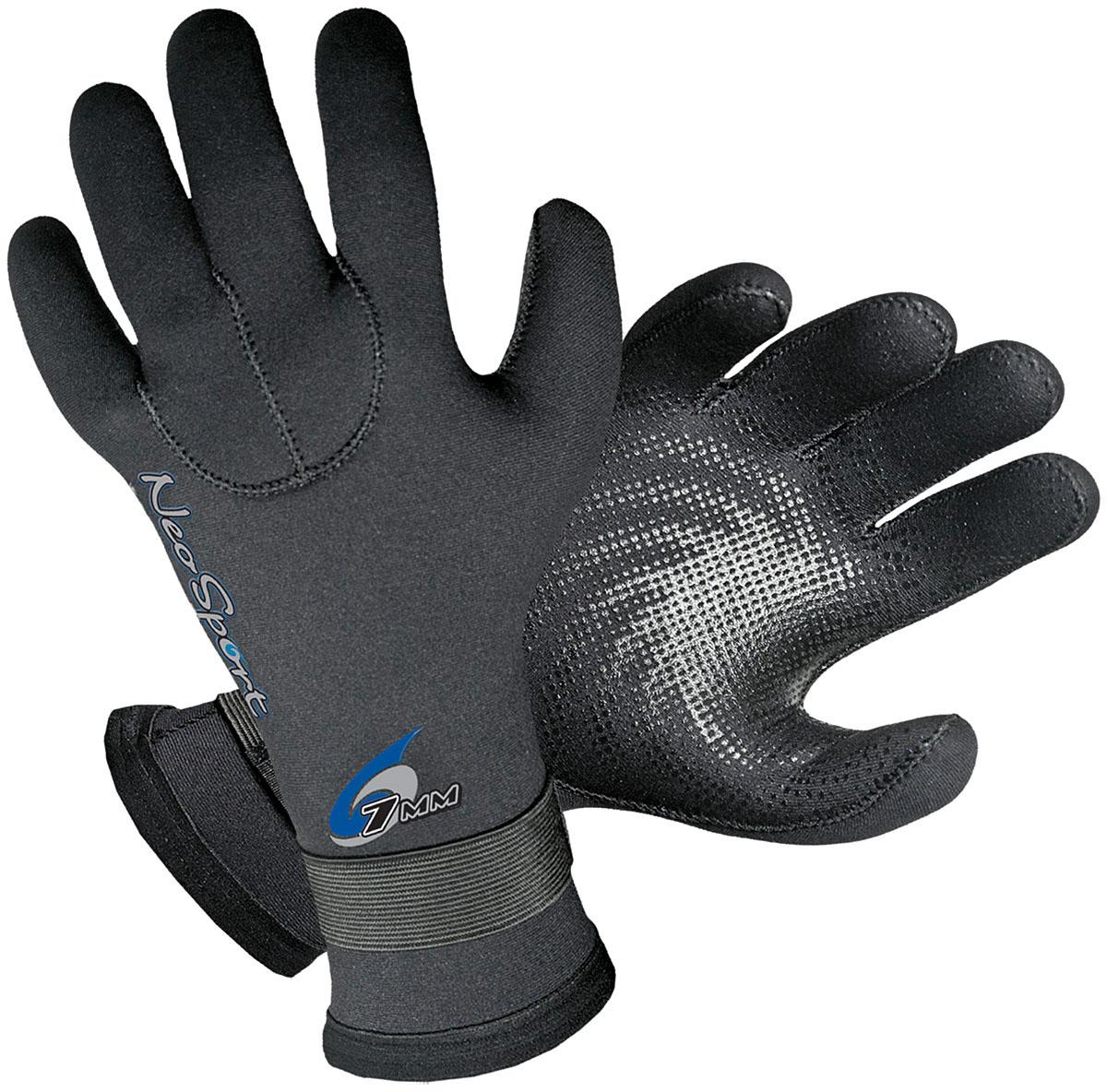 3MM VELCRO GLOVE BLK XXL