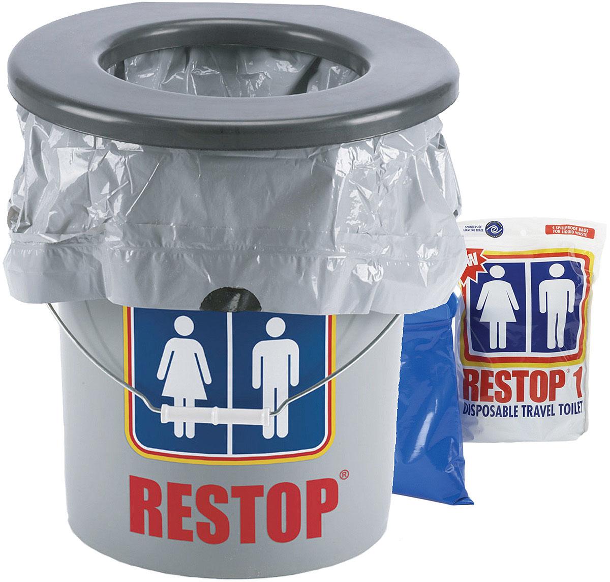 RESTOP COMMODE w/SUPPLIES