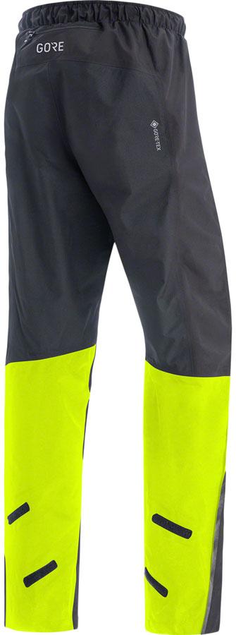 GORE GORE-TEX Paclite Pants - Black/Neon, X-Large, Men's