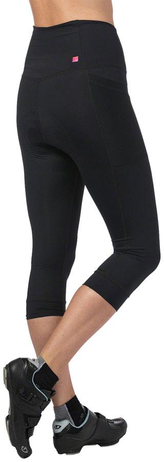 Terry Holster Hi Rise Capris - Black, Small