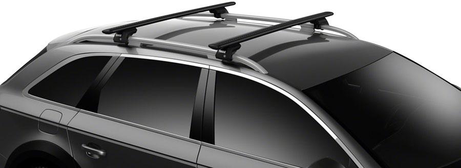 Thule 711220 Wingbar Evo 118, 47" Pair, Black