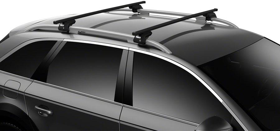 Thule 712500 Squarebar 150, 60" Pair, Black