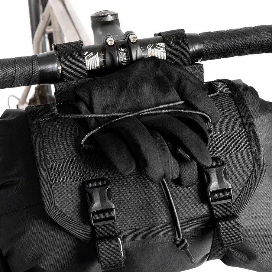 Restrap Bar Bag Handlebar Bag - Small, Black/Black