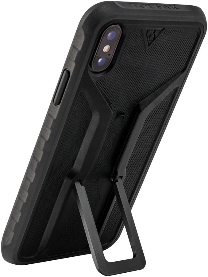 Topeak RideCase with RideCase Mount for iPhone X: Black/Gray