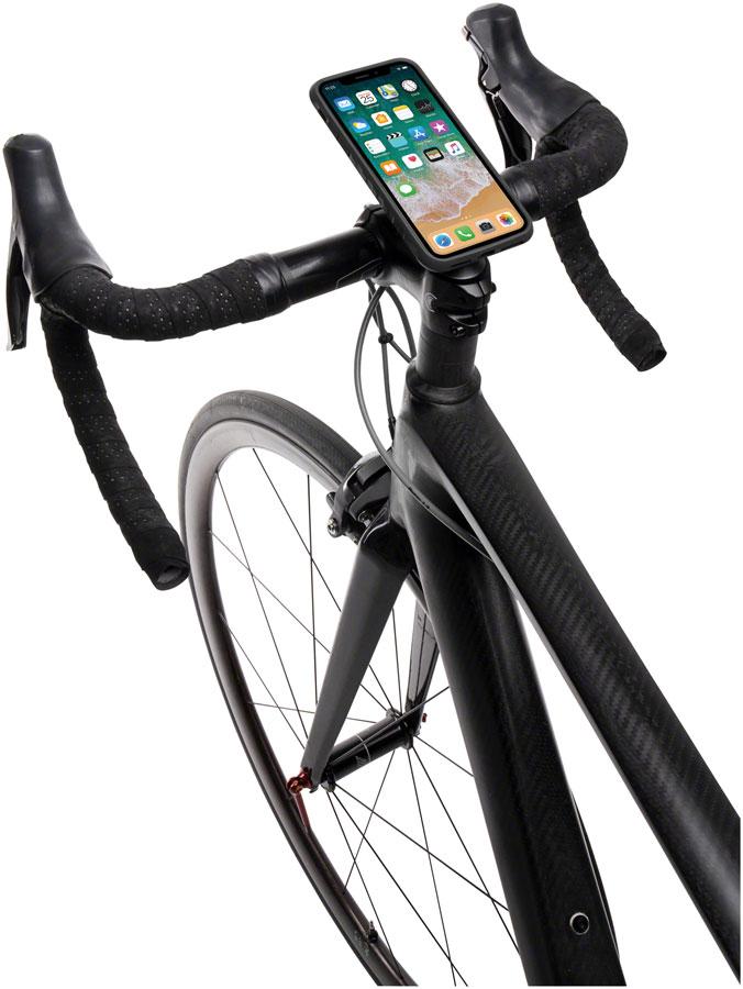 Topeak RideCase with RideCase Mount for iPhone X: Black/Gray