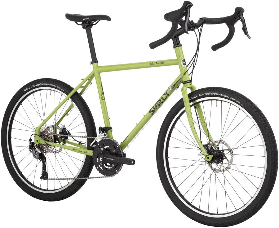 Surly Disc Trucker Bike - 26", Steel, Pea Lime Soup, 52cm