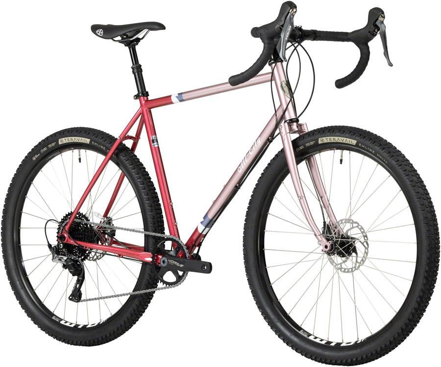 All-City Gorilla Monsoon Bike - 650b, Steel, GRX, Hotberry Rhubarb, 58cm