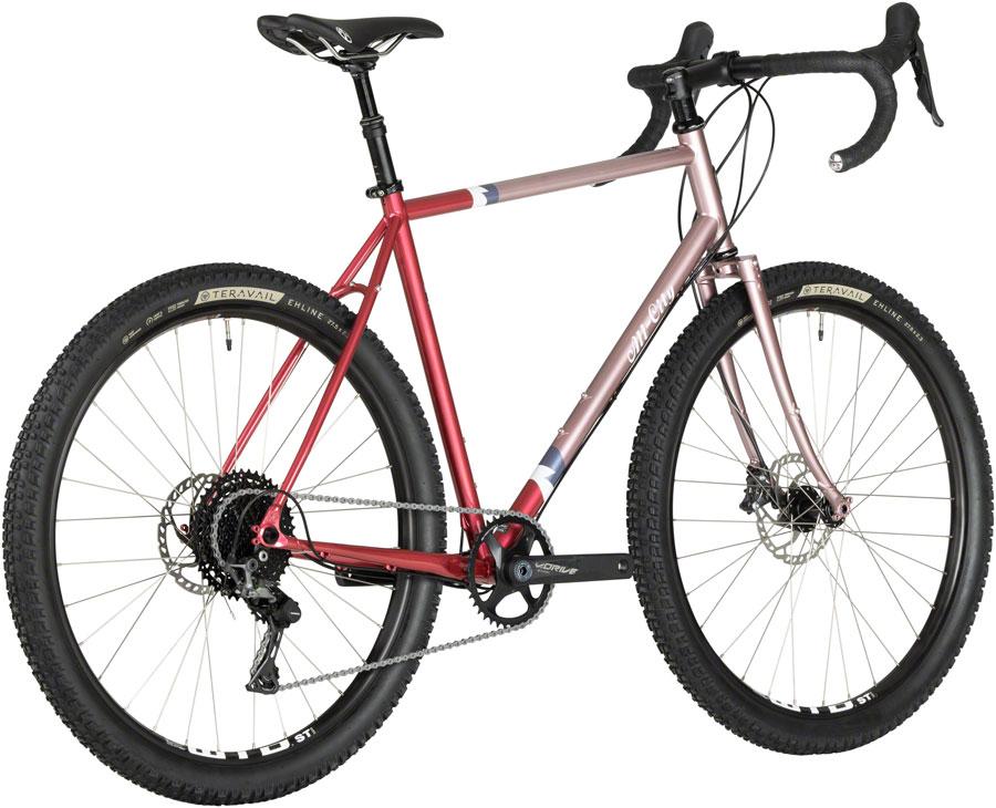 All-City Gorilla Monsoon Bike - 650b, Steel, GRX, Hotberry Rhubarb, 46cm