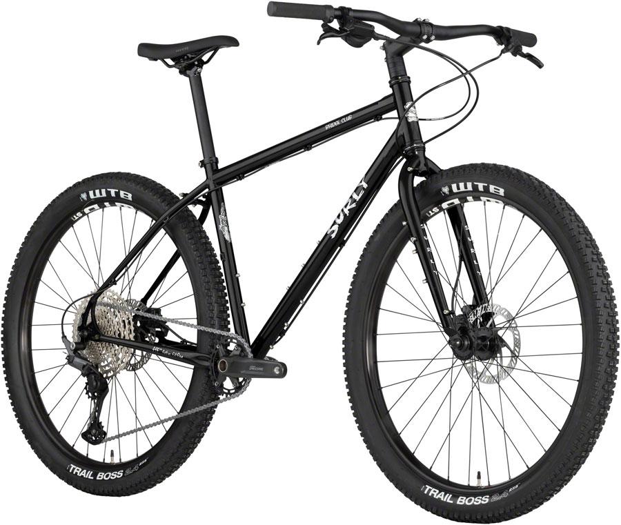 Surly Bridge Club 27.5" Bike - 27.5", Steel, Black, X-Small