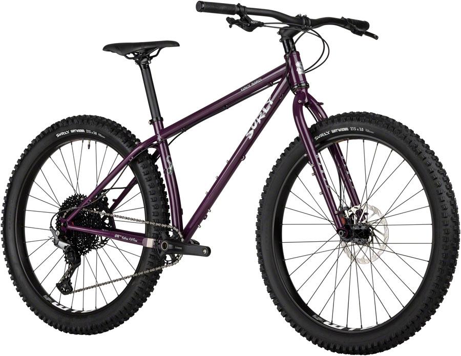 Surly Karate Monkey Bike - 27.5", Steel, Organic Eggplant, X-Large