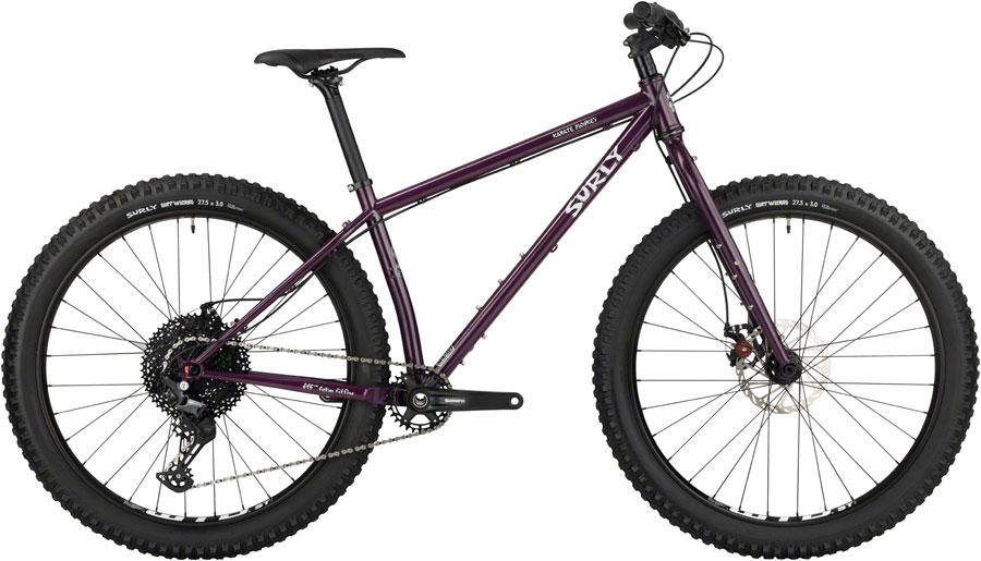 Surly Karate Monkey Bike - 27.5", Steel, Organic Eggplant, X-Large