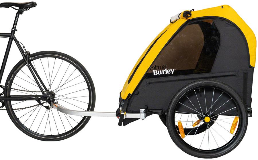 Burley Bee Child Trailer - Double, Yellow