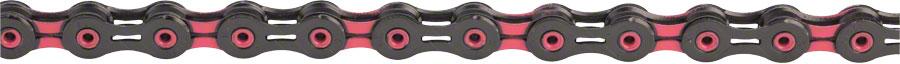 KMC DLC 11 Chain - 11-Speed, 118 Links, Black/Pink