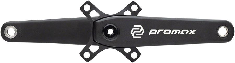 Promax HF-3 Hollow Hot Forged Crankset - 175mm, 2-PC,  Direct Mount SRAM 3-Bolt, 30mm Spindle, Black