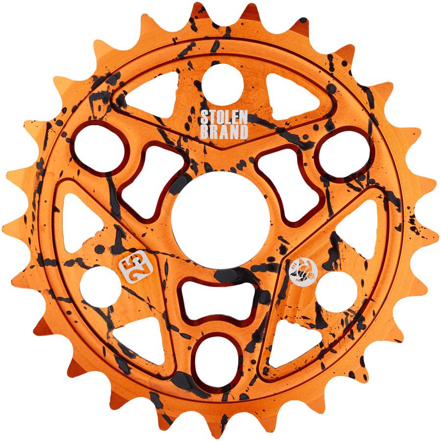 Stolen Sumo III Sprocket - 25t, 6.0mm Thickness, Aluminum, Orange