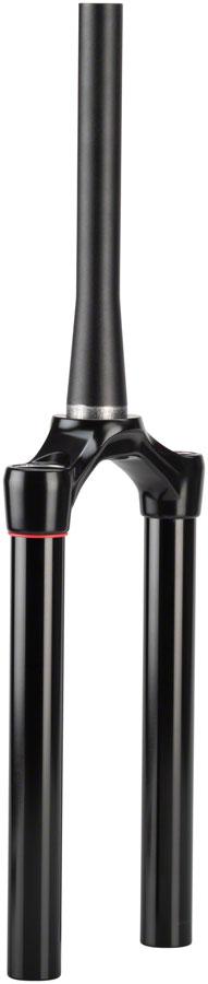 RockShox Crown/Steerer/Uppertube Assembly - Pike DJ Solo Air, 26", 40mm Offset, Aluminium Taper Steerer, 0.5mm Thread Pitch, B1, Bla ck