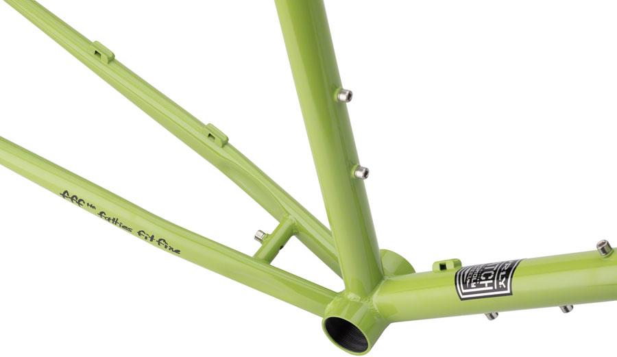 Surly Disc Trucker Frameset - 700c, Steel, Pea Lime Soup, 58cm