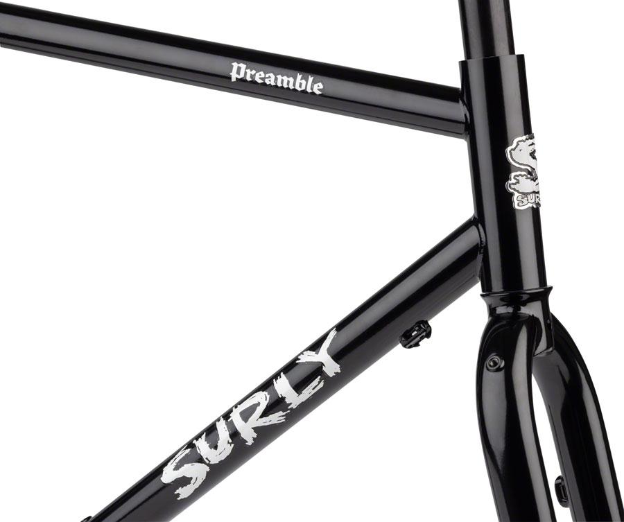 Surly Preamble Frameset - 700c, Black, X-Large