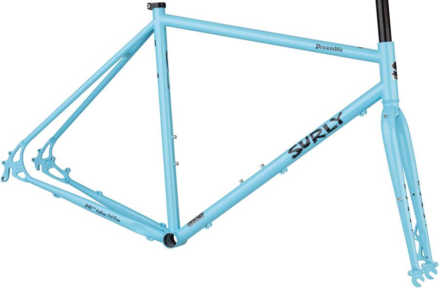 Surly Preamble Frameset - 700c, Skyrim Blue, Medium