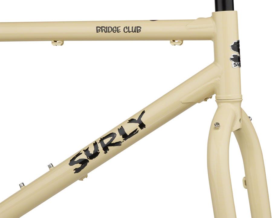 Surly Bridge Club Frameset - 27.5"/700c, Steel, Whipped Butter, Large