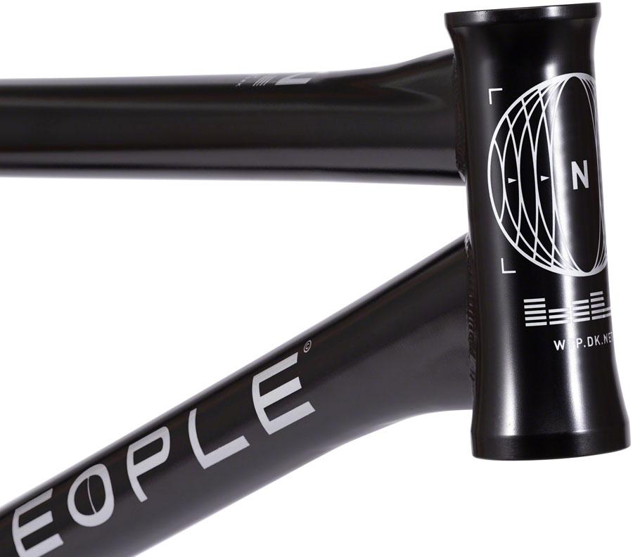 We The People Network BMX Frame - 21.1" TT, Black