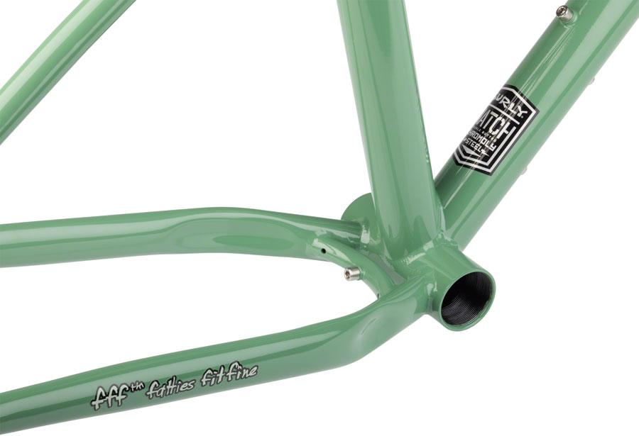 Surly Wednesday Fat Bike Frameset - 26", Steel, Shangri-La Green, Medium