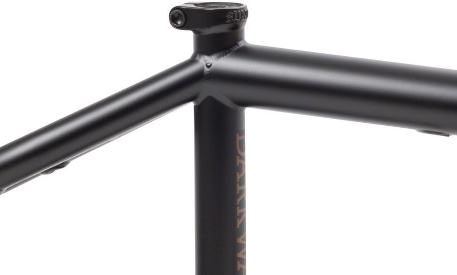 Sunday Darkwave BMX Frame - 21" TT, Matte Black