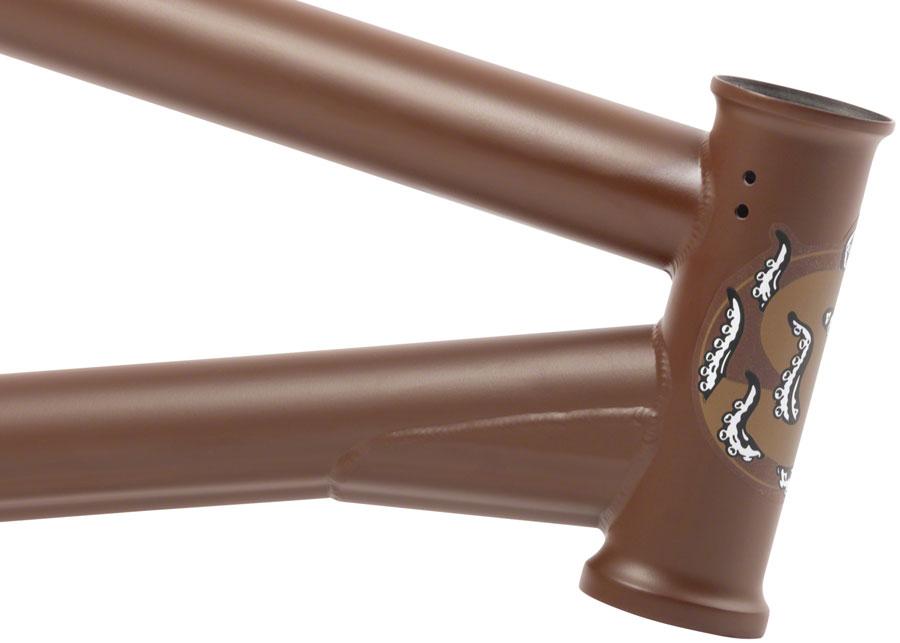 Sunday Darkwave BMX Frame - 21" TT, Matte Dark Brown