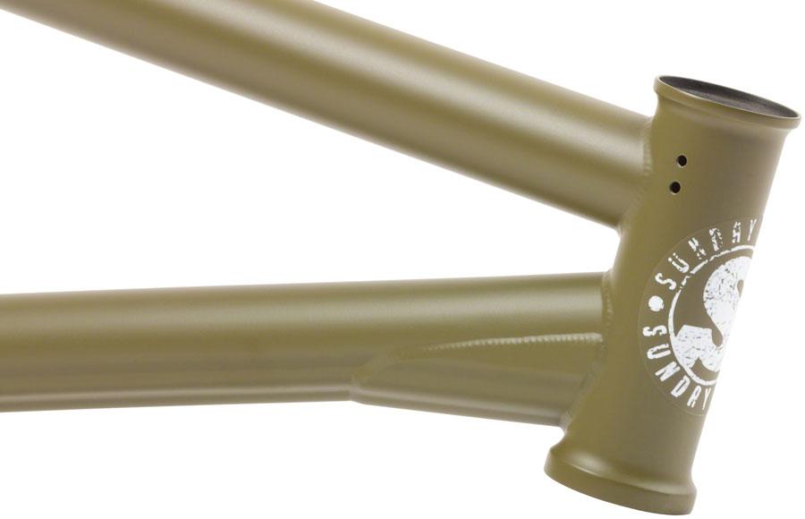 Sunday Wavelength BMX Frame - 20.75" TT, Army Green