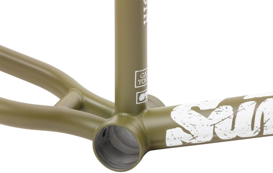 Sunday Wavelength BMX Frame - 21.25" TT, Army Green