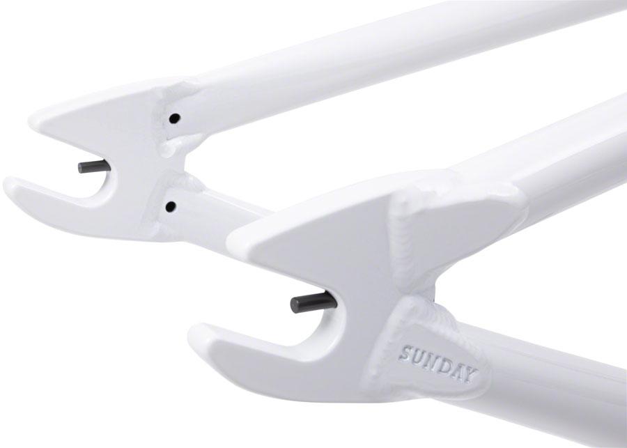 Sunday Soundwave V3 BMX Frame - 20.5" TT, Gloss White